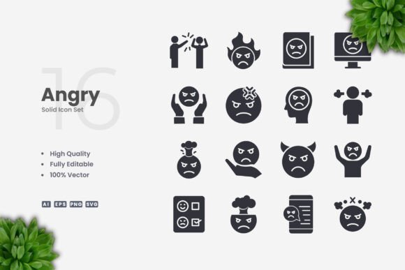 Angry Solid Icons: A Powerful Tool for Modern Designers