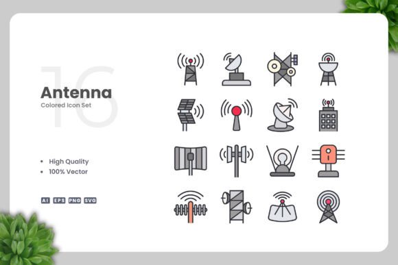 Antenna Color Icons: A Versatile Tool for Modern Design Workflows