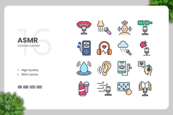 ASMR Color Icons: A Strategic Tool for Visual Communication