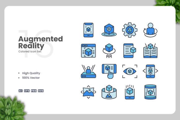 Augmented Reality Color Icons: Elevate Your Visual Communication