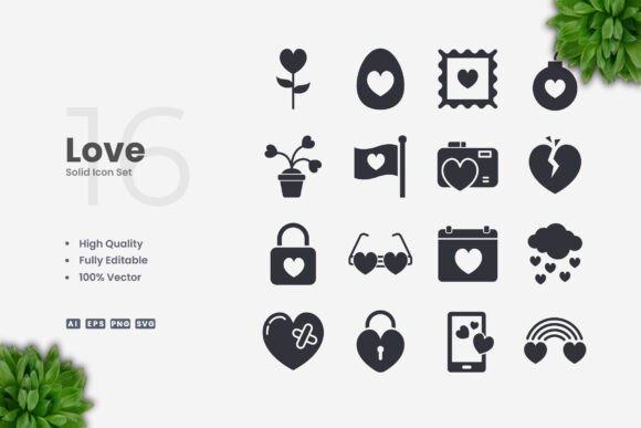 Love Solid Icons: The Power of Simple and Clean Icon Design