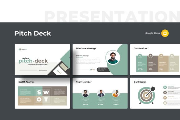 Pitch-Deck Google Slides Template: Elevate Your Business Presentation
